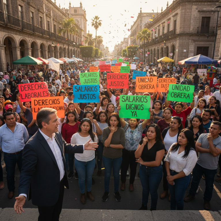 メキシコ政府、教員組合に抗議活動の終結を要求 対話による解決を強調