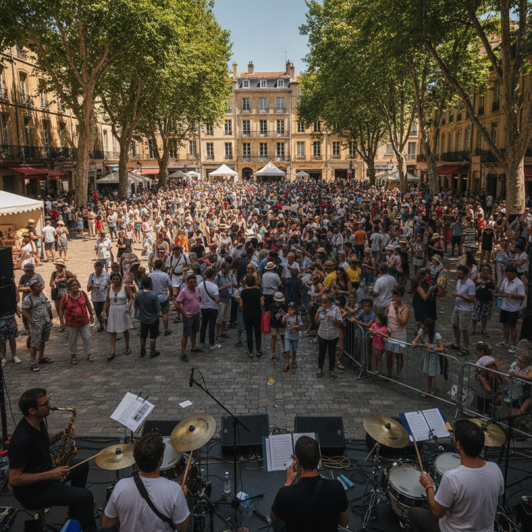 フランスを襲う熱波、国民的音楽祭に影響広がる
